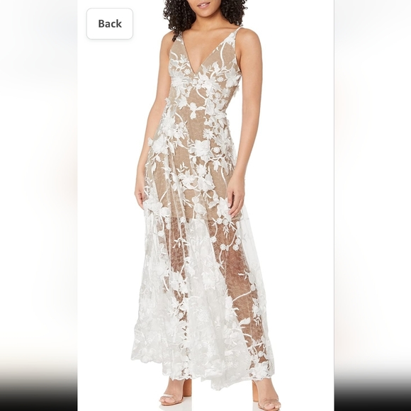 NWT•Dress the Population•Sidney Gown•Small - Picture 5 of 16